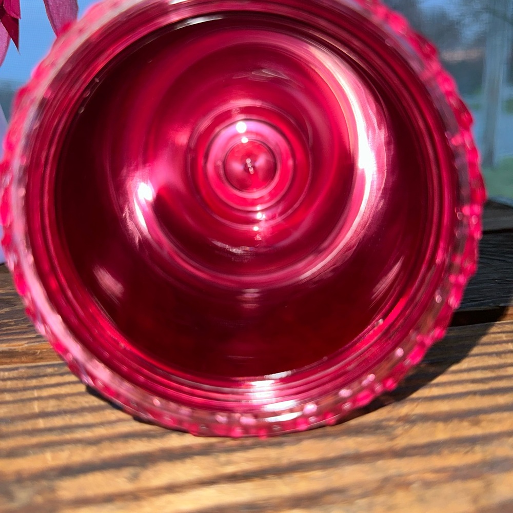 Starbucks RARE Chain Link Burgundy Red 24 oz. Venti Tumbler ~ New - Picture 4 of 5